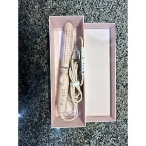 L'ange Le Duo Grande 360° Airflow Styler Curl Straighten Wave - Blush Pink